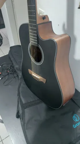 Violão Eletroacústico Tagima Metropolis Dreanought Com Bluetooth e efeitos.