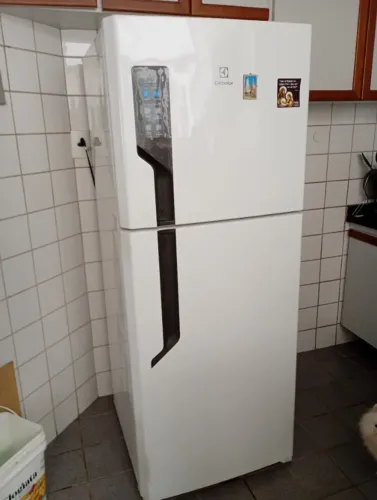 Geladeira e fogao