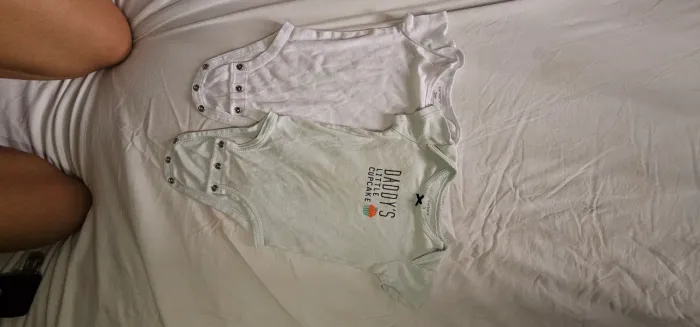Body bodies Carter's 03 meses kit 2 unidades menina