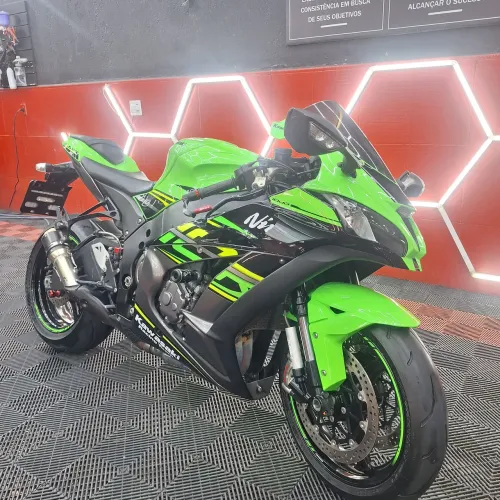 Kawasaki zx10r 2018 verde