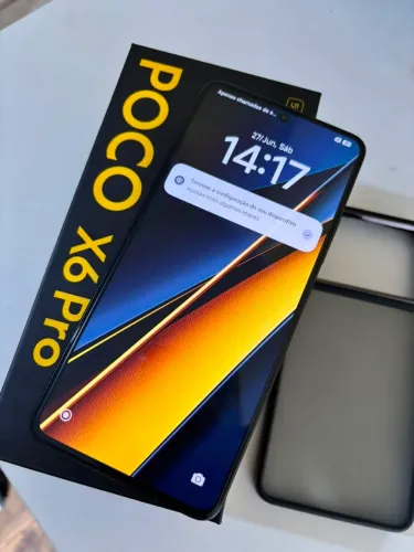VENDO OU TROCO POCO X6 PRÓ NA CAIXA