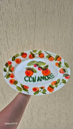 Bandeja de laranjas