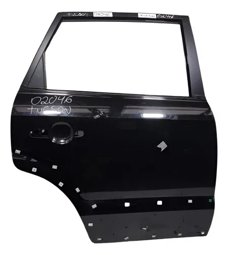 Porta Traseira Direita Preta Hyundai Tucson 2005 2015 02046