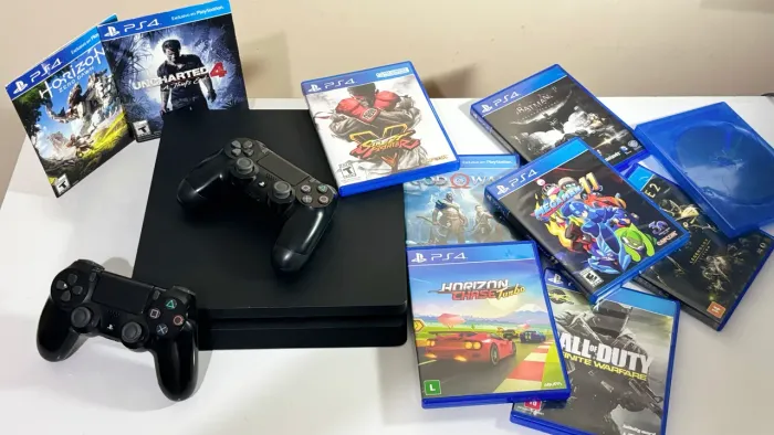 Ps4 + jogos