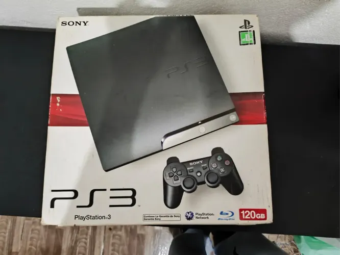 PlayStation 3 ps3 slim com 1 controle
