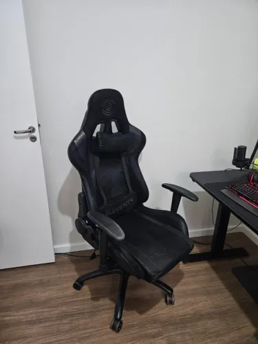 Cadeira gamer elements veda suede