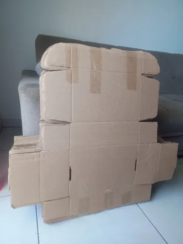 45 caixas de papelão montáveis