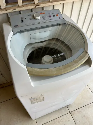 Máquina de lavar 9kg cesto inox
