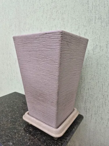 Vaso de planta polipropileno com prato