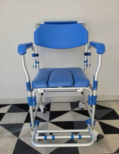 Cadeira de banho alumínio