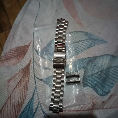 pulseira de aço Citizen