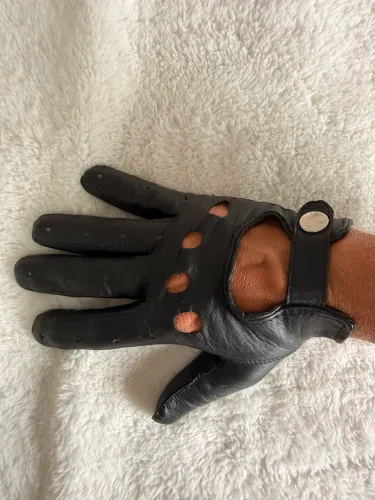 Luvas de Couro para Motorista ou Motociclista - Tamanho M