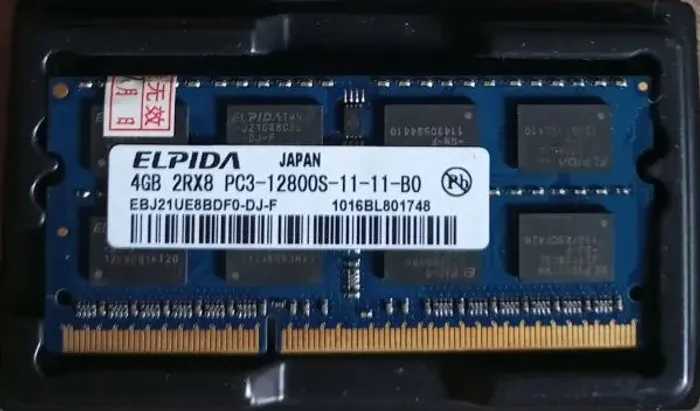 Memória RAM de Notebook 4GB ELPIDA JAPAN