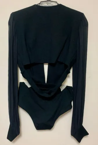 Body em crepe e elastano da Tjurs