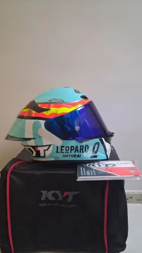 Capacete kyt tt revo NOVO