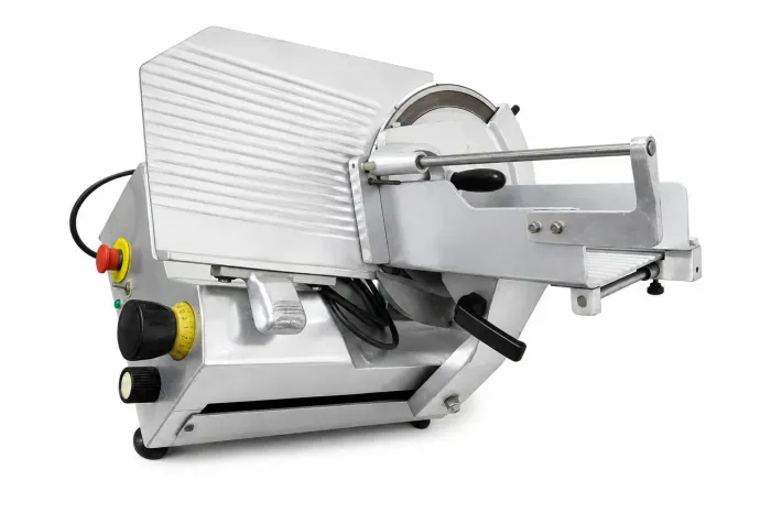 Fatiador de Frios Industrial Profissional - Máquina de Cortar Presunto, Queijo e Carnes