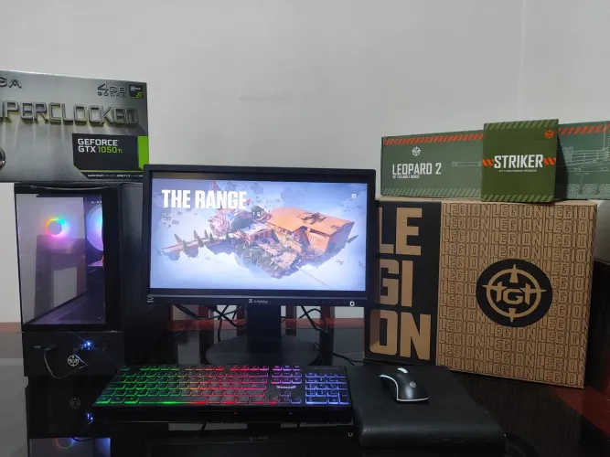 Pc Gamer Completo - Intel Core i3 3.70Ghz, 12GB Ram, Vga RX 550 4GB GDDR5, HD+ SSD