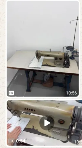 Máquina custura reta industrial JUKI