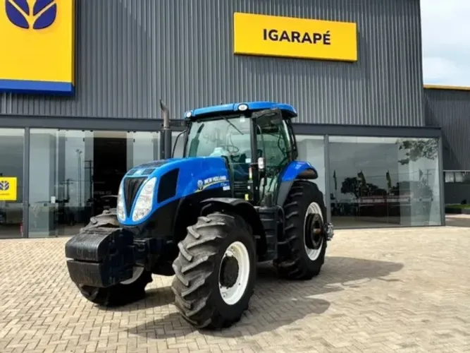 TRATOR - MARCA NEW HOLLAND - MODELO T7.190 - CABINADO - 4x4