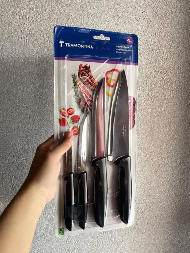 KIT TRAMONTINA PLENUS 4PÇS