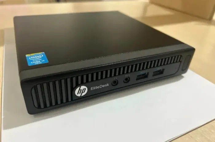 Mini PC HP EliteDesk I7 16gb RAM e 120 Gb SSD Kingston