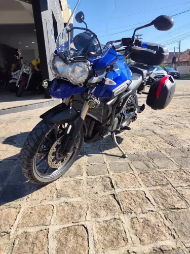 TRIUMPH TIGER EXPLORER 1200 AZUL 2014