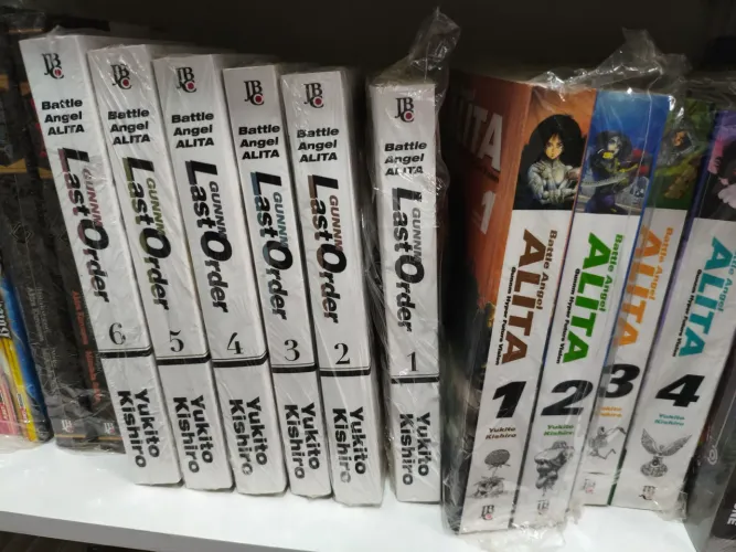 Battle angel Alita completo+ last Order 1 ao 6