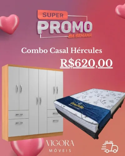 Combo Casal hércules
