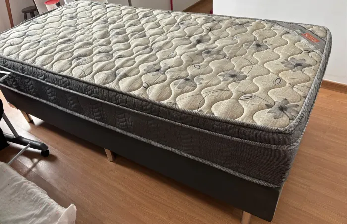 cama de solteiro ortobom 