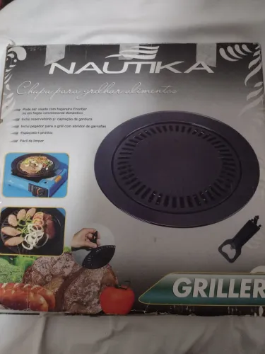 Grill antiaderente para usar no fogão