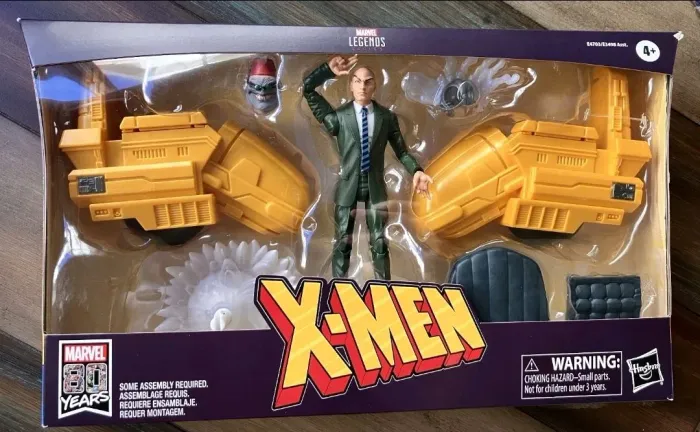 Professor Xavier Marvel legends 80 anos com caixa