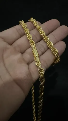 Cordão Elo Baiano 70cm/6mm Novo