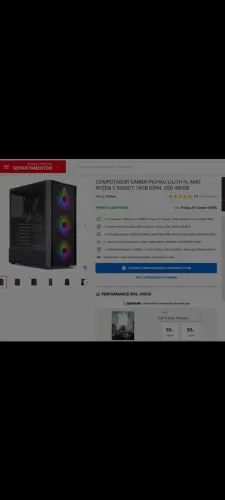 Computador gamer pixau