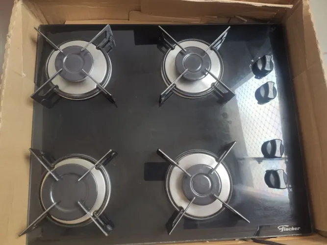 Fogão Cooktop Fischer 4 bocas