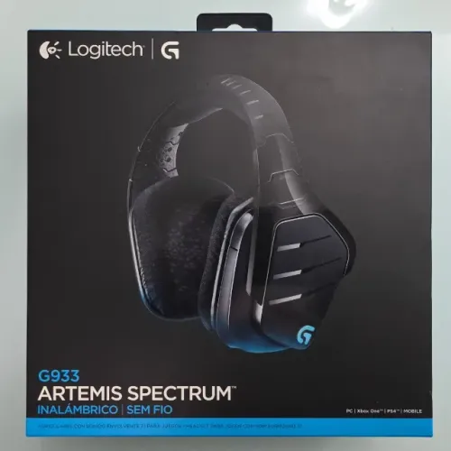 Headset Gamer Logitech G933 Artemis Spectrum 7.1 Fone Wireless