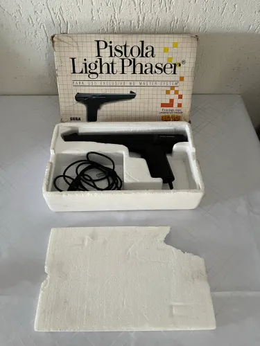 Pistola Na Caixa Para Master Sistem