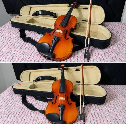 Violino Phoenix m-1 4/4 semi-novo em perfeito estado