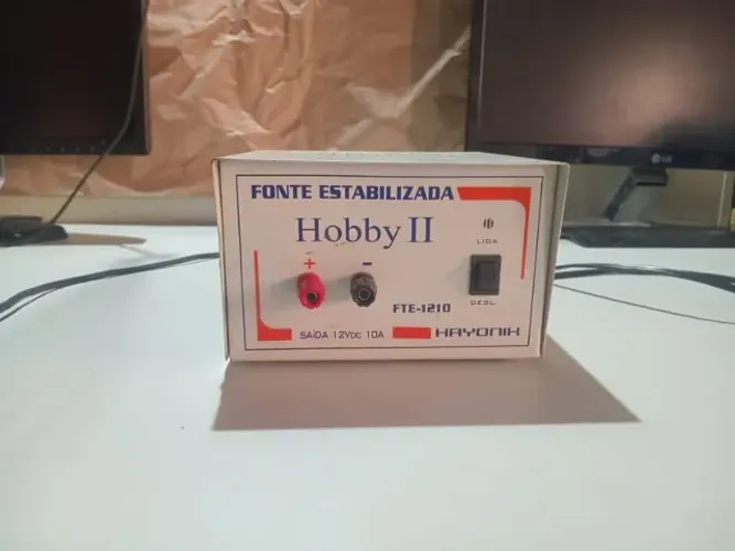 Fonte Estabilizadora Hobby FTE 1210 - 12V / 10A
