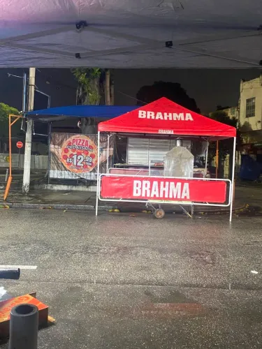 Barraca tenda da Brahma