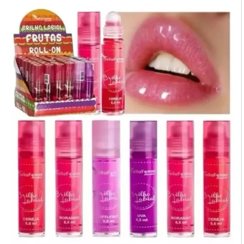 Gloss Labial Bella Femme Cheiroso e Hidratante 5,5ml