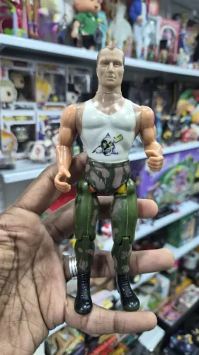 Boneco Sargento Havoc Rambo 1986 Coleco / Glasslite Vintage