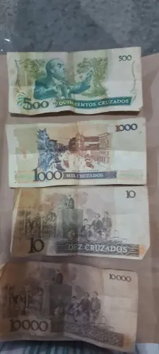 Notas de dinheiro do Brasil 