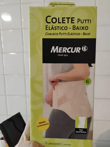 Colete putti elástico baixo Mercur Grande