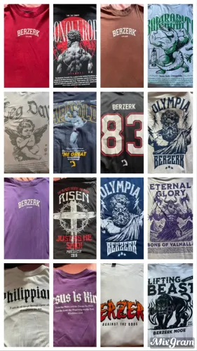 ROUPAS BERZERK E GLORYFIT ( desapego )