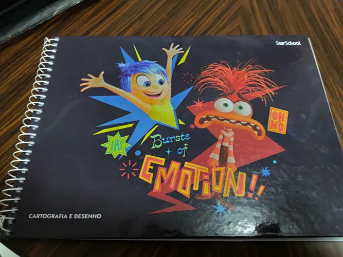 Caderno cartografia 80fls divertidamente
