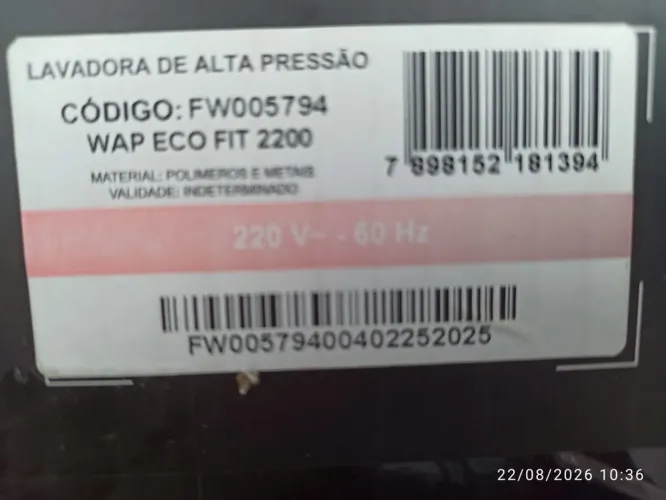 Lavadora alto pressão