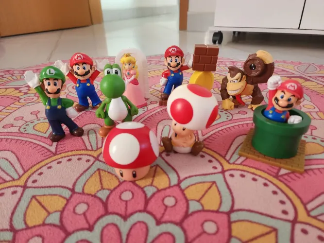 Coleção Completa Super Mario Bros ed.2014 Mc Donalds