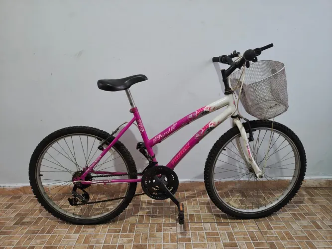 Bicicleta aro 26 feminina com marcha