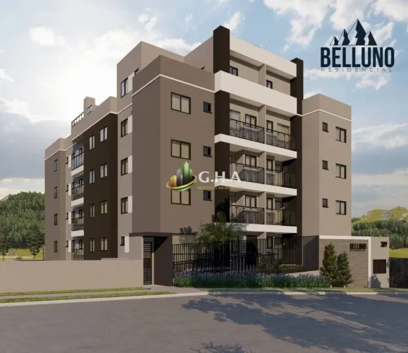 Apartamento com 3 dormitórios à venda, a partir de 73 m² por R$ 478.000 - Centro - Pinhais