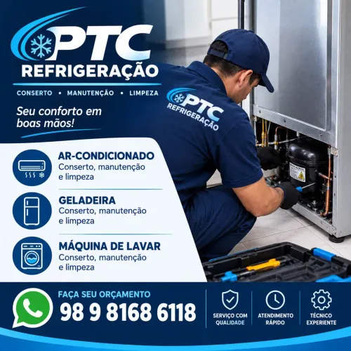 PTC Refrigeração - Conserto e Manutenção
